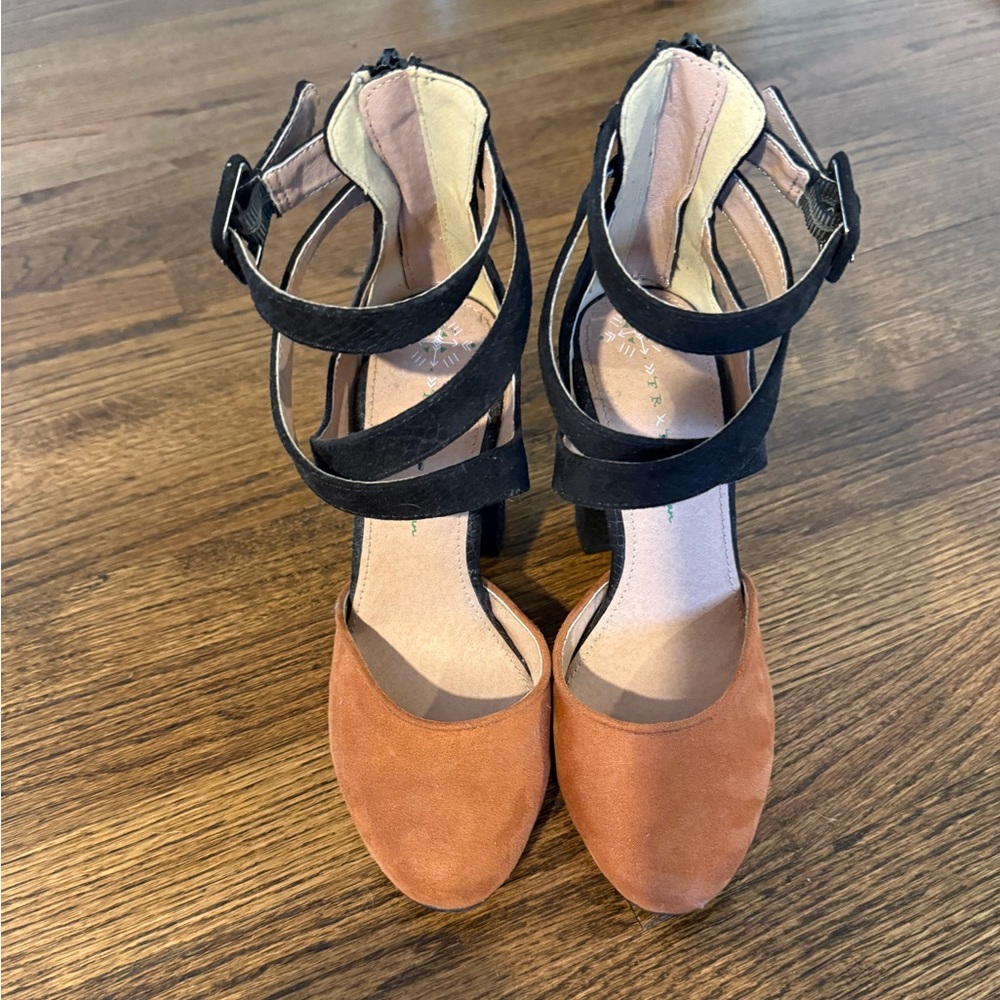Free People Strappy Heels